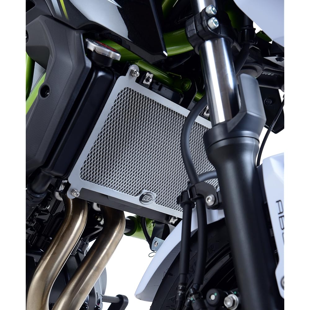 R&G Radiator Guard Titanium (Color) Z650(17-), NINJA650(17-) RG-RAD0210TI