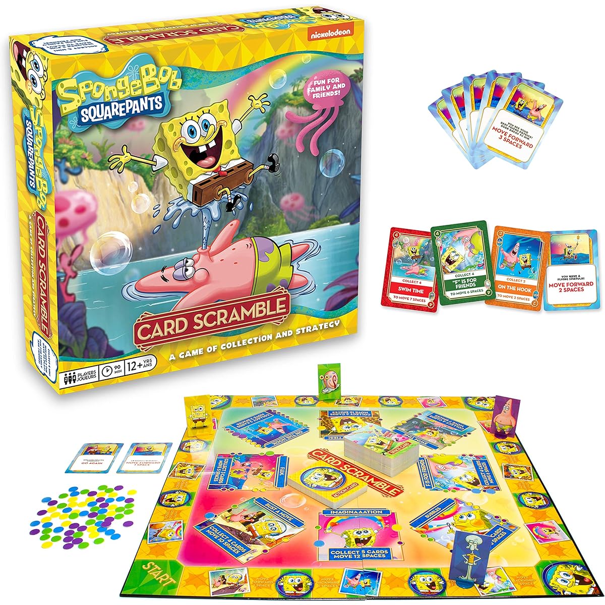 SpongeBob Sqaurepants- Card Scramble
