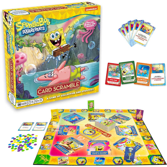 SpongeBob Sqaurepants- Card Scramble