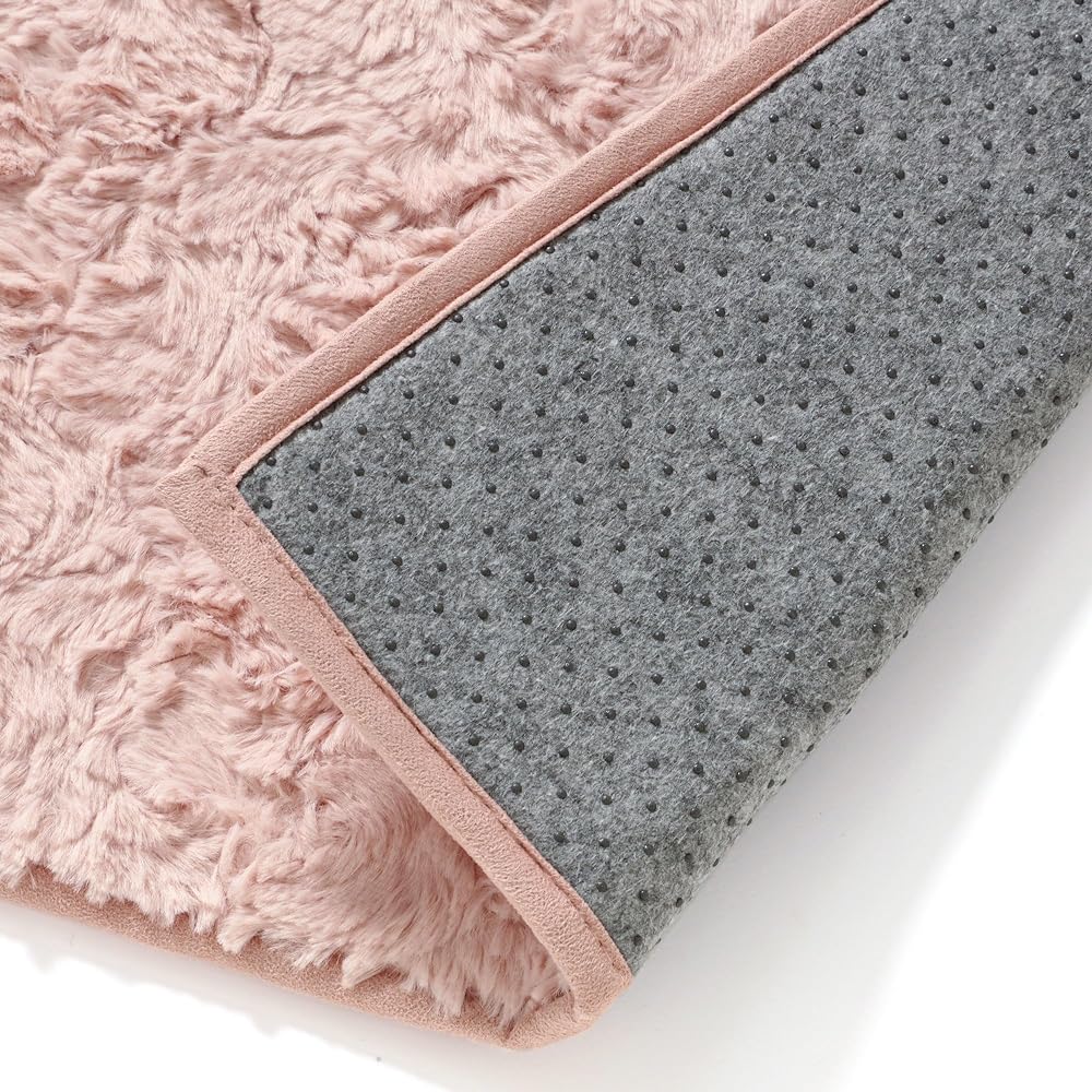 Francfranc Botine Hot Carpet Rug M 190×140cm Pink