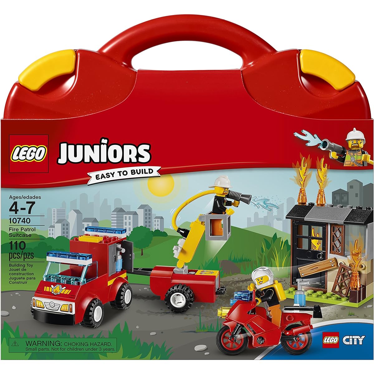 LEGO Juniors Fire Patrol Suitcase 10740 Building Kit
