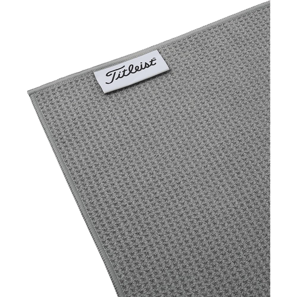 Titleist Round Accessory Players Microfiber Towel Gray