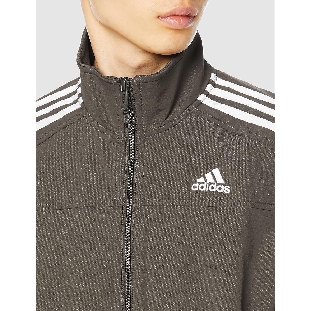 [Adidas] Jersey Top 3 Stripes 24/7 Wu Jacket BT737 Men's