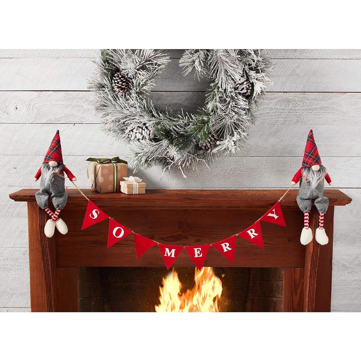 Mud Pie Gnome Mantle Banner
