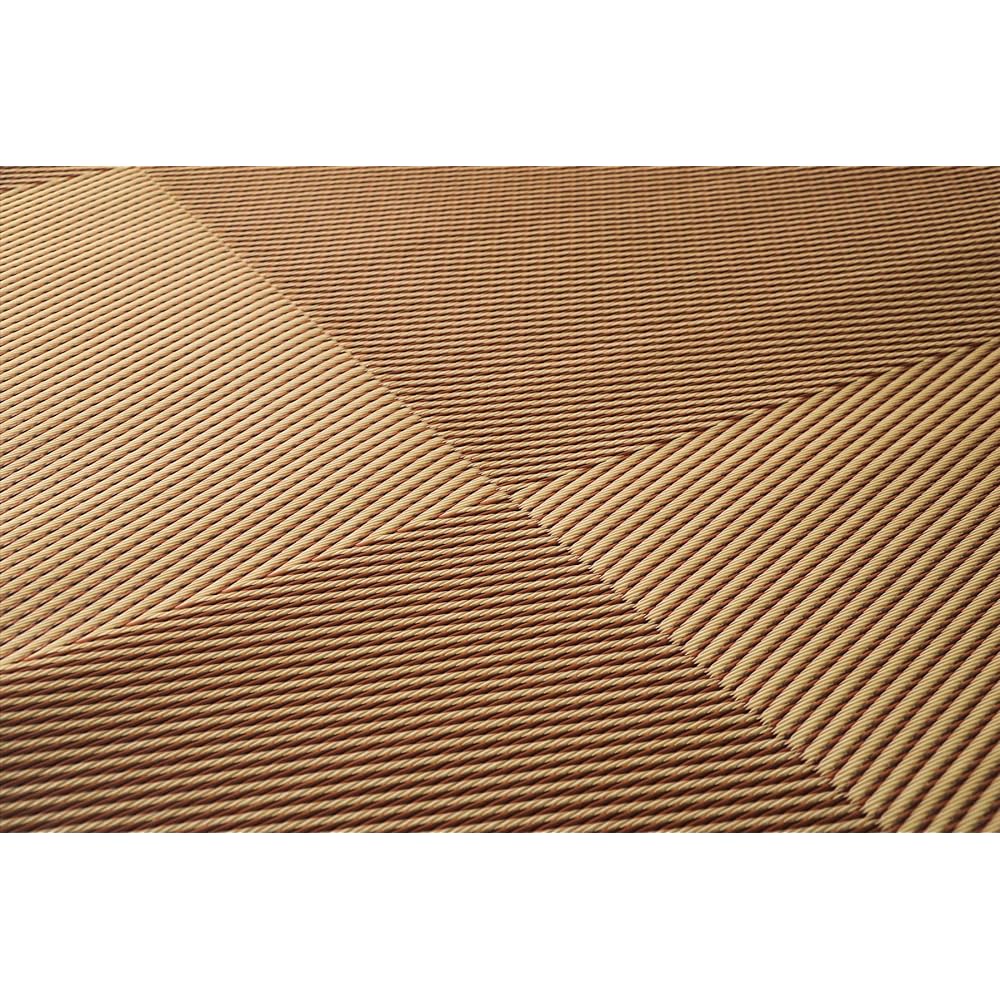 Ikehiko Corporation Rug Carpet Mat Raftel Beige Approx. 352 x 261 cm [6 Tatami Edo Room] Made in Japan Washable Outdoor Durable Leisure Natural Mat #2116506