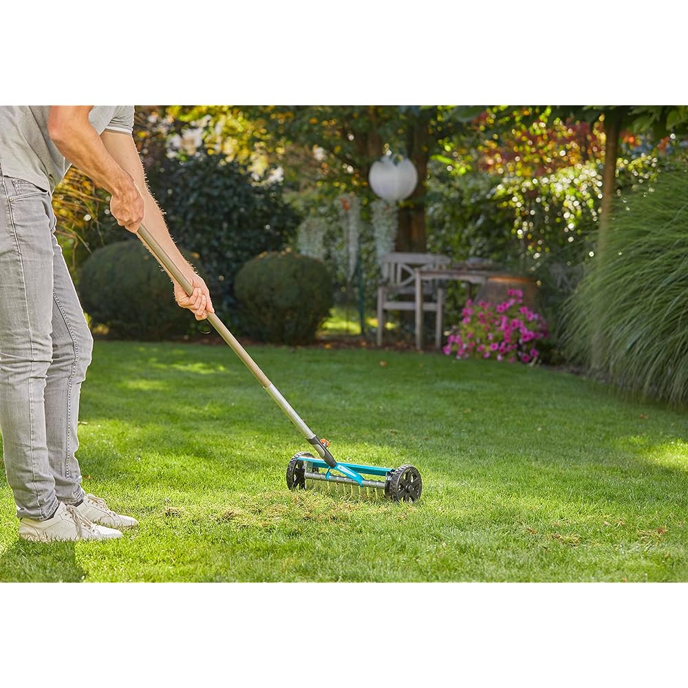 GARDENA Vertical Cutter Thatching Rake Combi System 3395-20