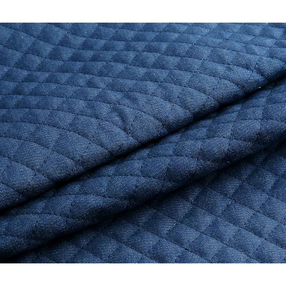 Nippon Chuko NBK Denim Fabric Quilting Type 8oz 108cm Width x 1m Cut A Blue Q5080-A Crafts/Handmade Supplies