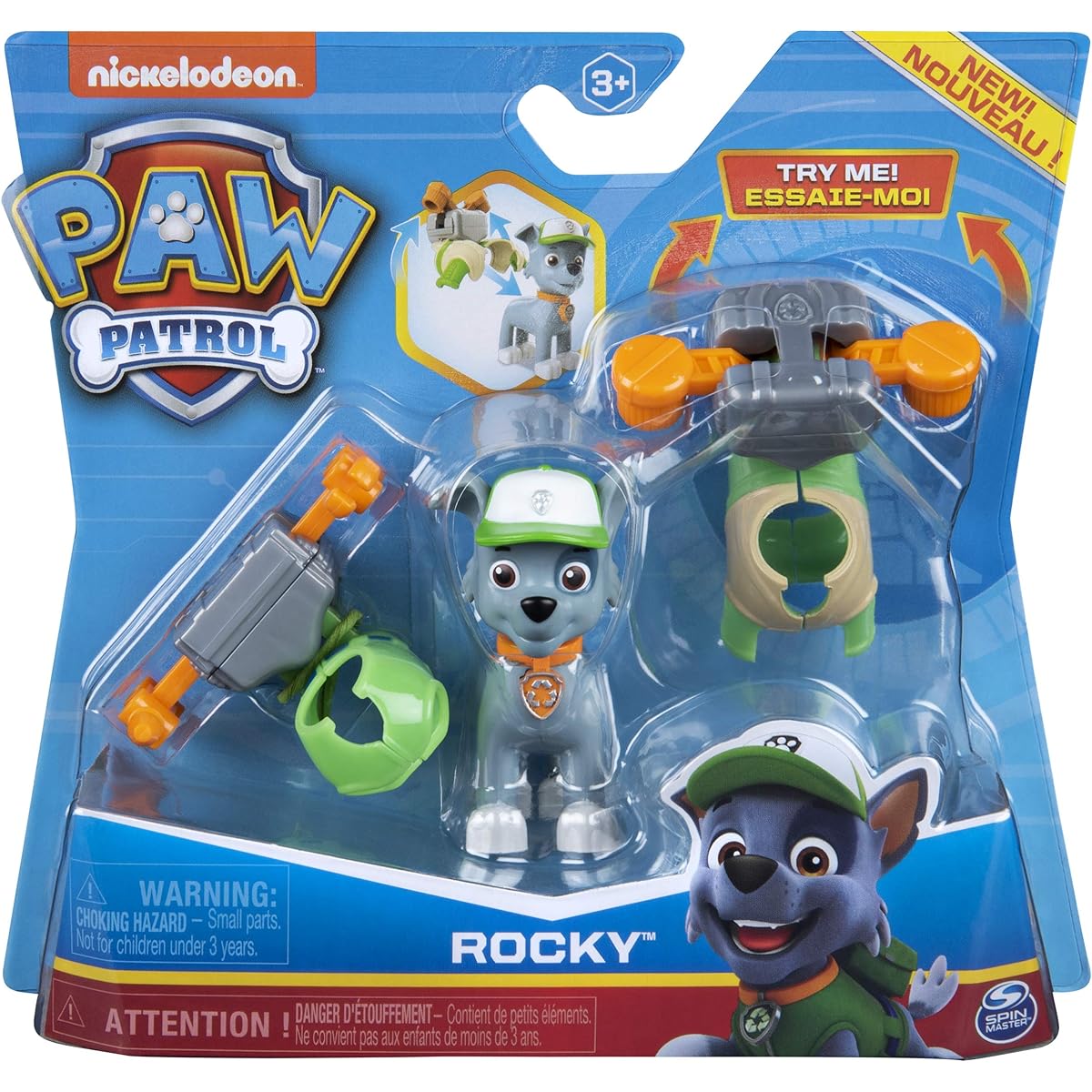 Paw FGR Actnpk Dressup Rocky Vn GBL