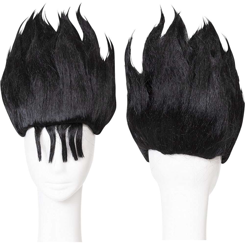 Clearstone Cosplay Halloween Today's Yankee Long Run Long Run Uniform Gakuran Yankee Wig Men's Black Costume Fancy Dress Costume