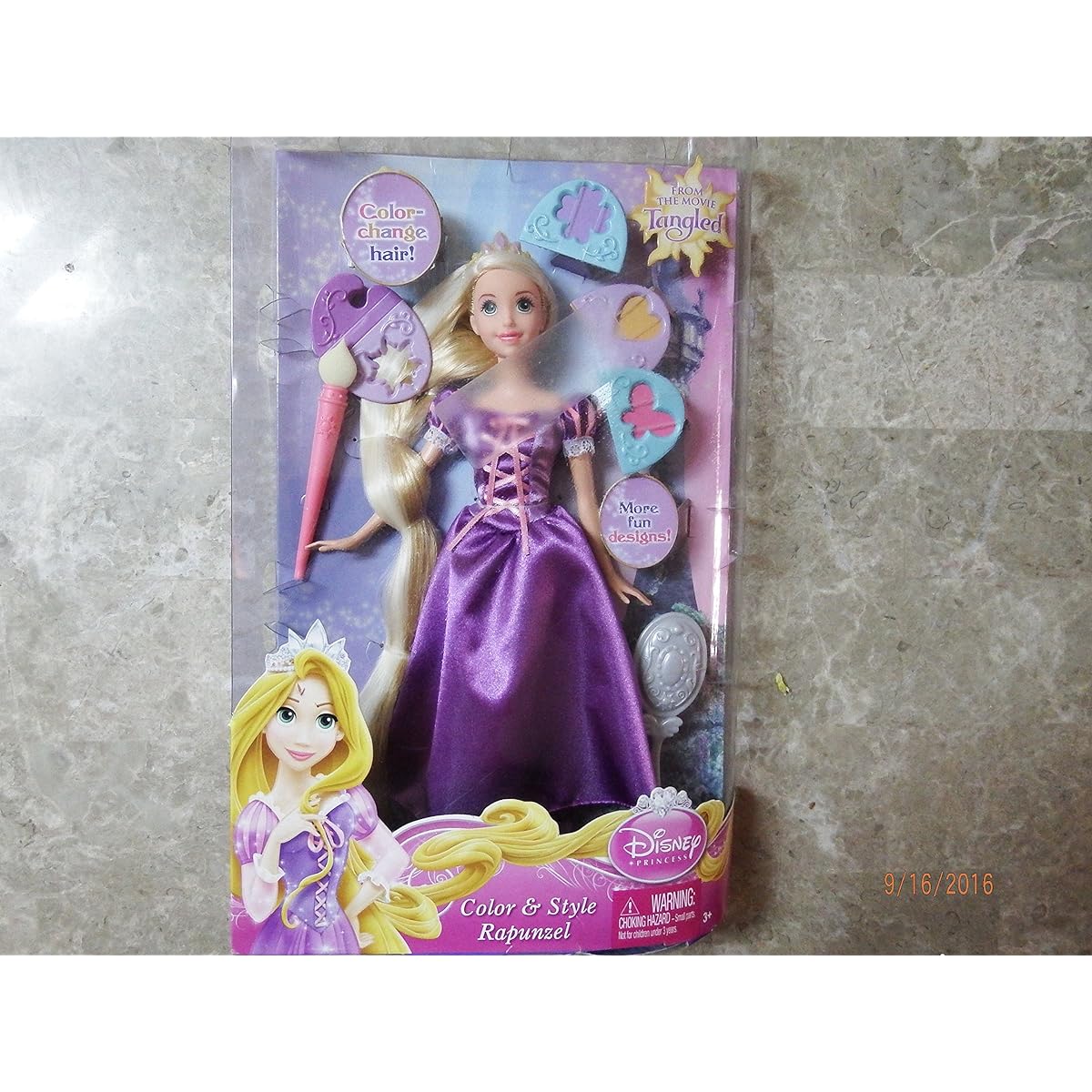 Disney Rapunzel Color and Style Doll