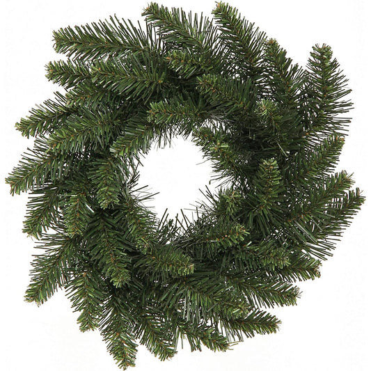 Vickerman 12" Camdon Fir Artificial Christmas Wreath, Unit - Pack of 4 - Fake Holiday Wreath - Indoor Seasonal Home Decor