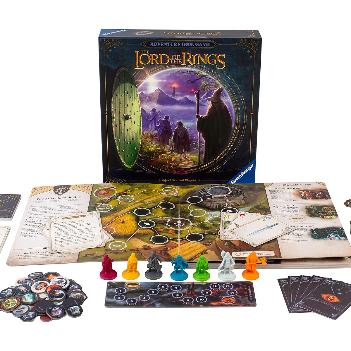 The Lord of the Rings Adventure Book Game for ages 10+ - Work together and play the movies