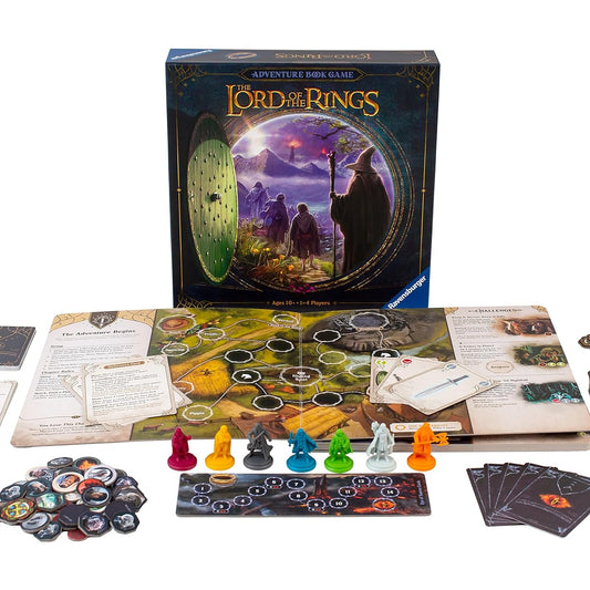 The Lord of the Rings Adventure Book Game for ages 10+ - Work together and play the movies