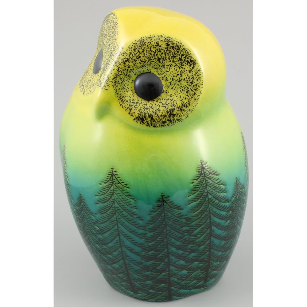 Kutani Ware Owl No. 6 Tree A-0008
