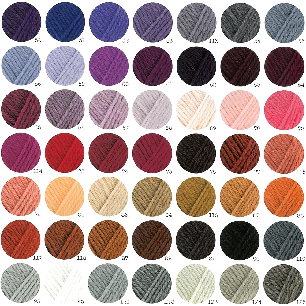 Hamanaka Richmore Percent Wool Thick Col.83 Beige 40g Approx. 120m 10 Ball Set 017