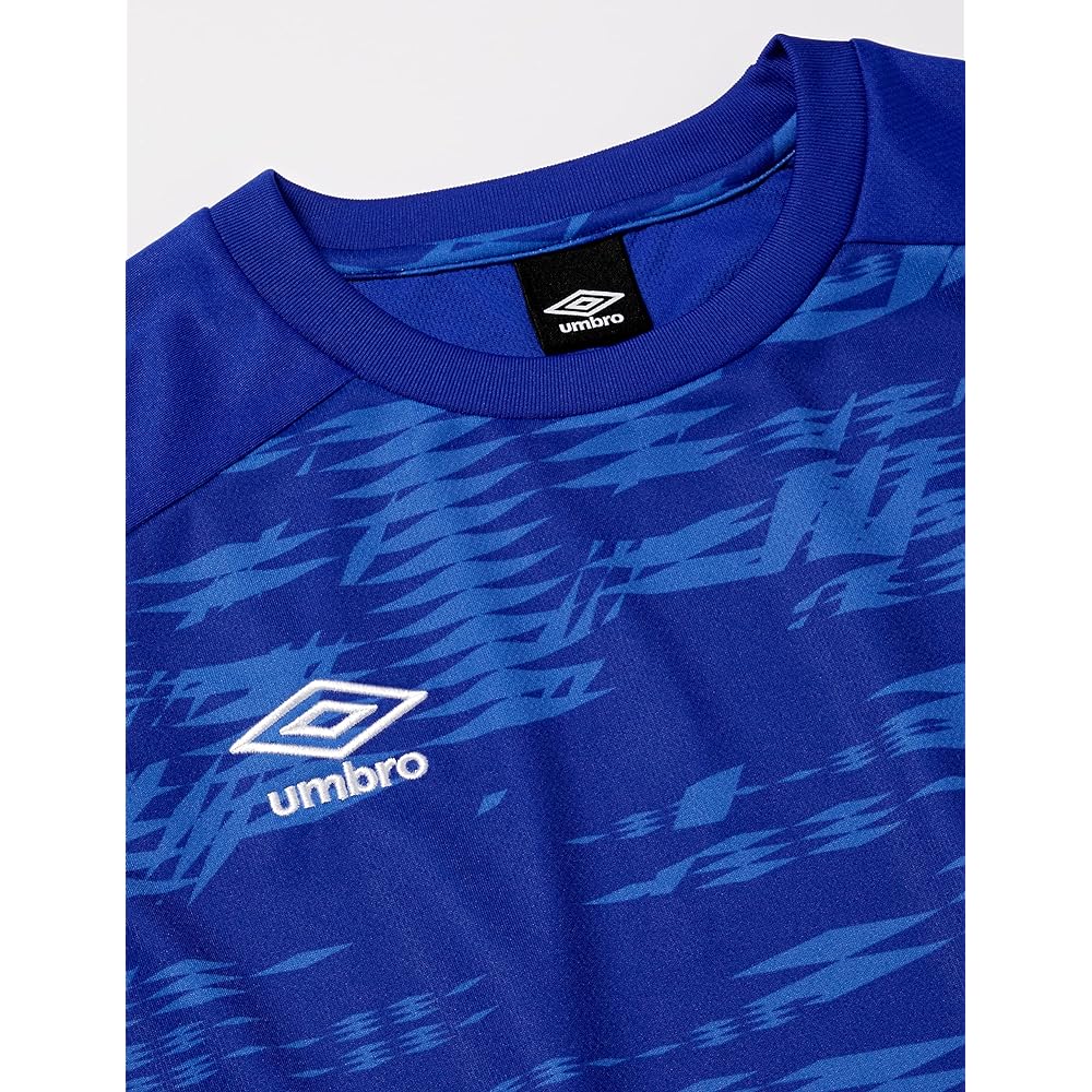 [Umbro] T-shirt, Soccer, Futsal, Short Sleeve, Game Shirt, Sweat Absorbent, Quick Drying, Stretch, Dry, Club Activities, Practice, Training, Standard, Men's, Unisex