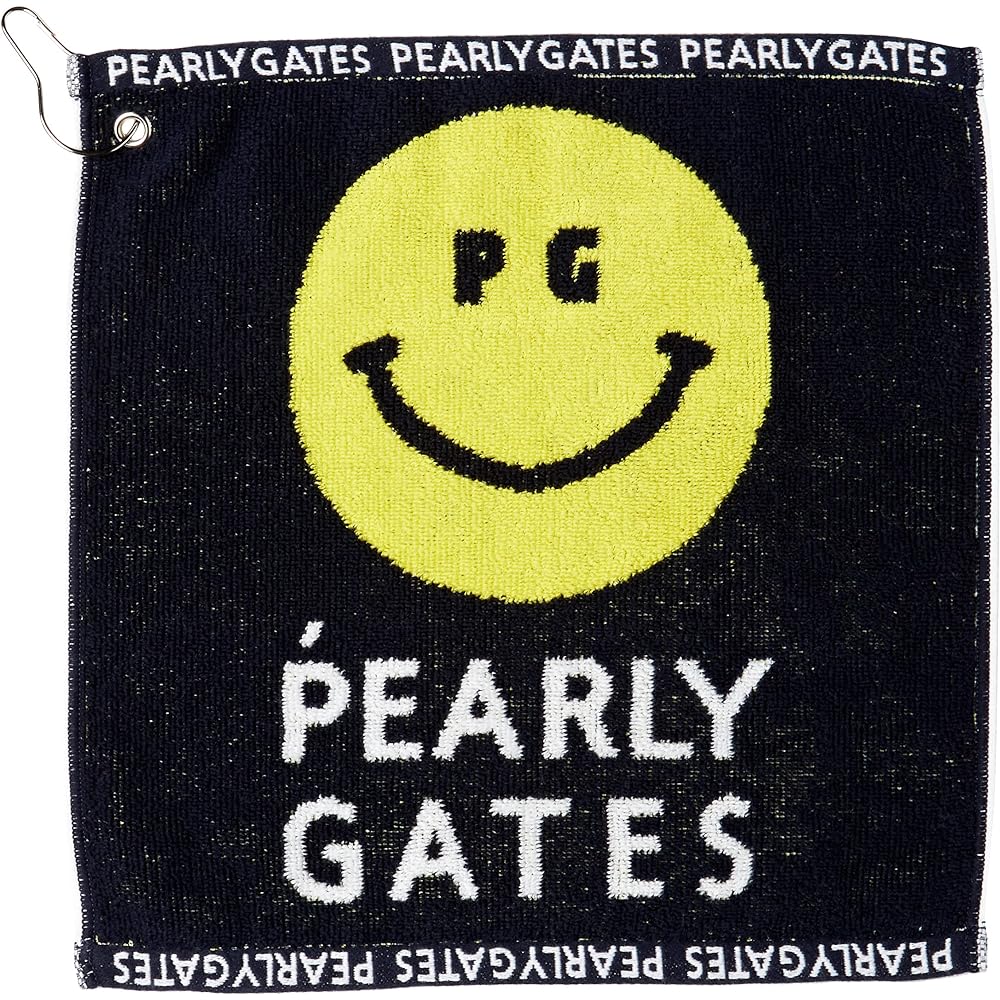 [Pearly Gates] Unisex [Continuing standard product] Towel (with Nico & logo hook) / Golf / 053-2984205