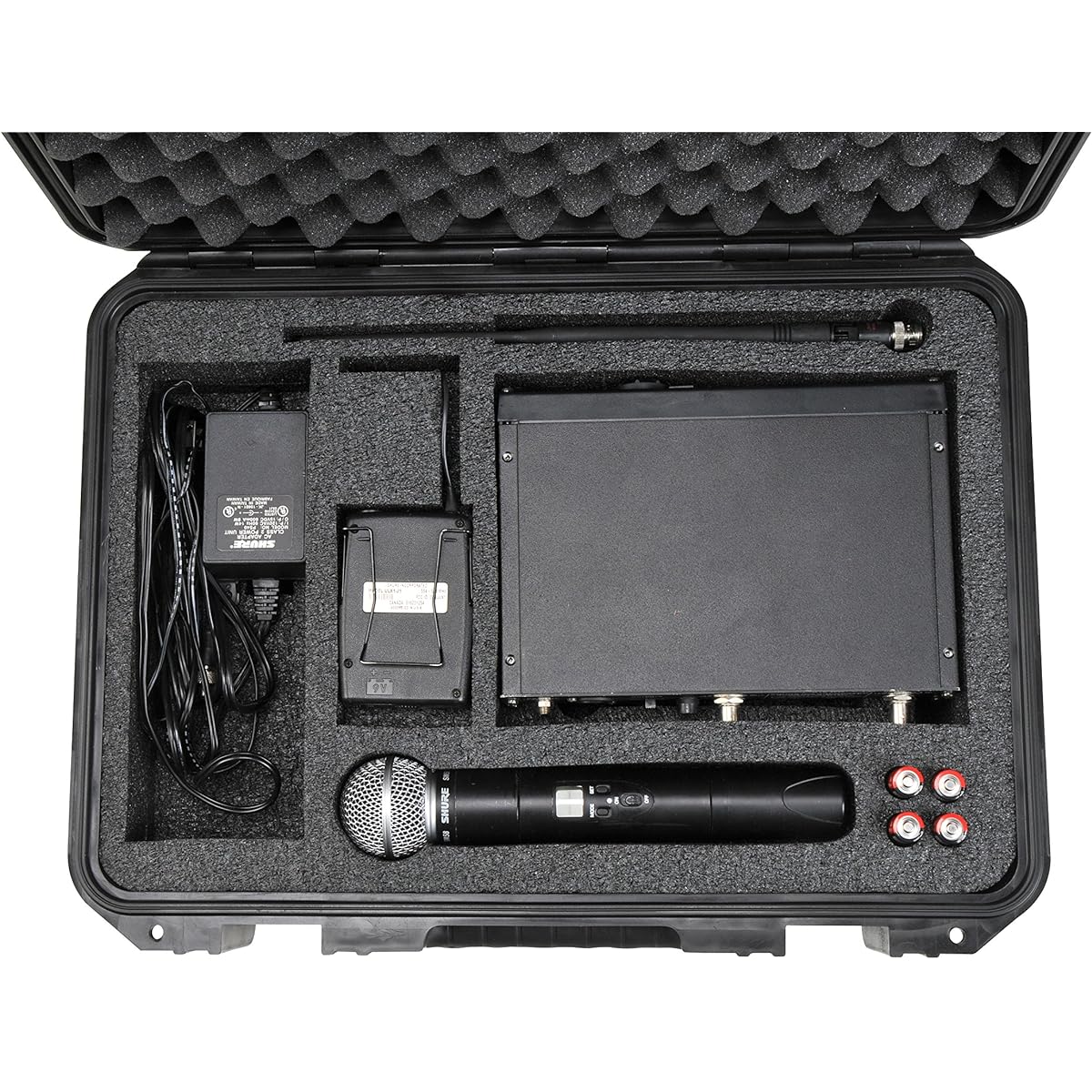 SKB i series waterproof case for SHURE SLX/ULX series 3i-1711-XLX