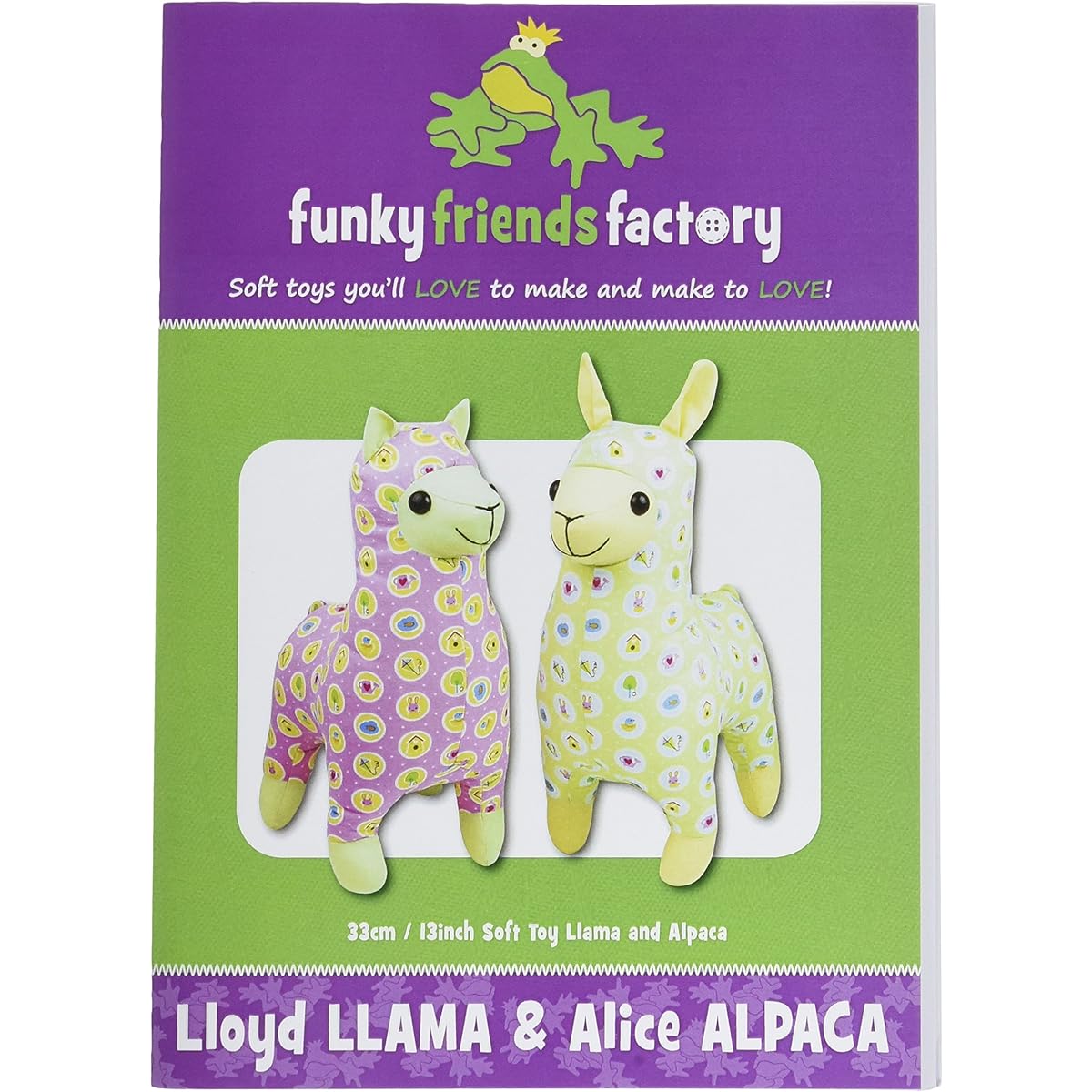 Funky Friends Factory Lloyd Llama &Alice AlpacaPtn