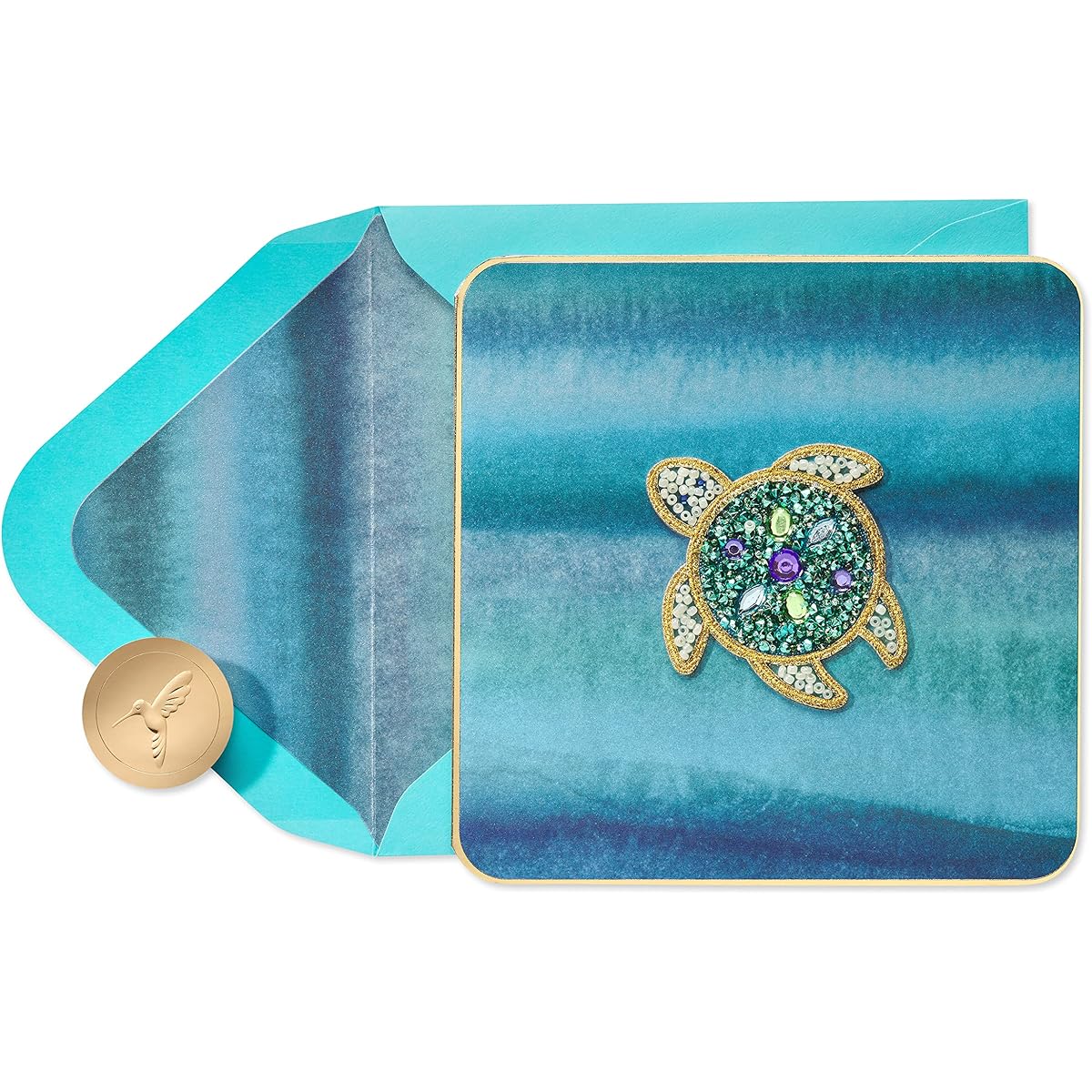 Papyrus blank card (sea turtle)