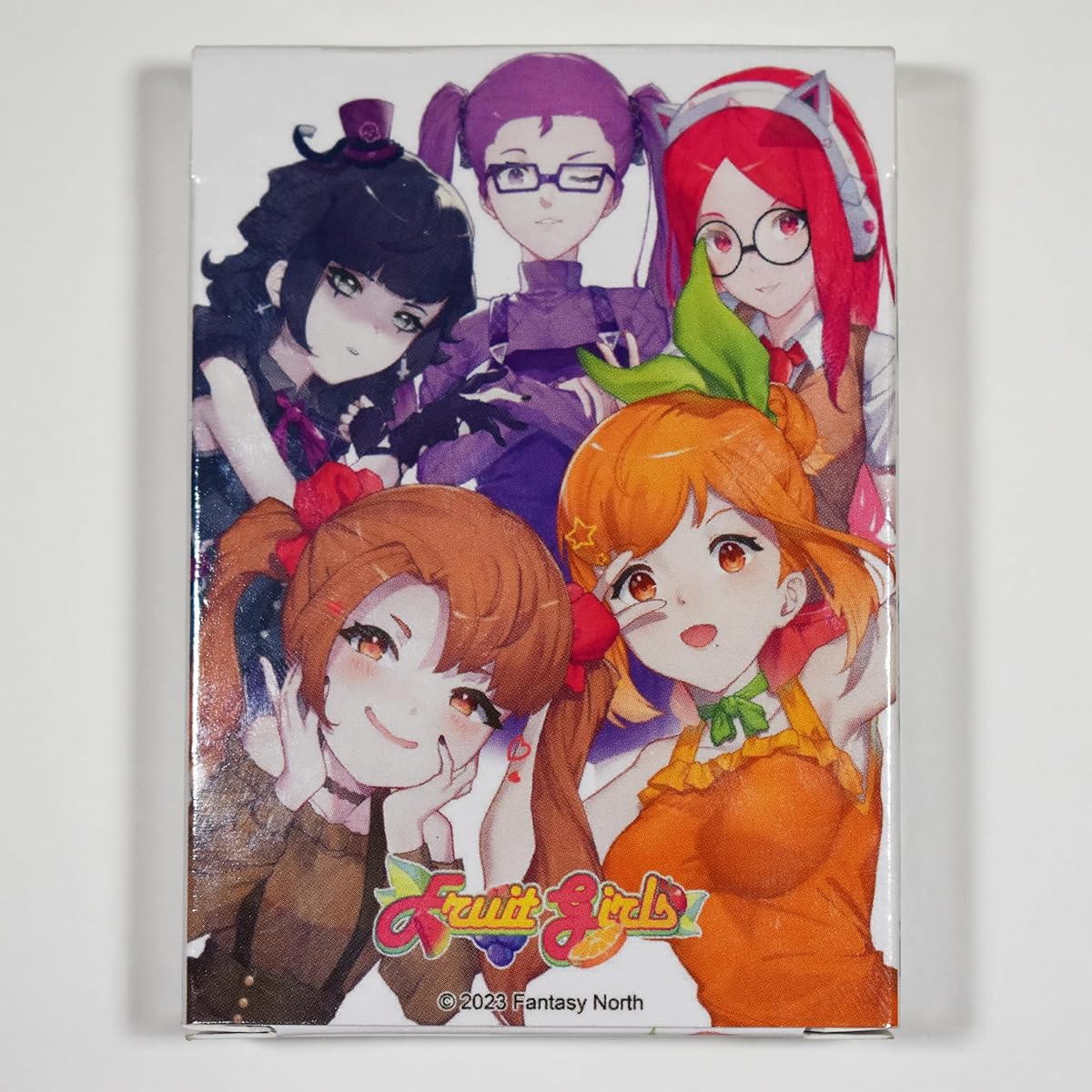 Fantasy North Fruit Girls - Standard Poker Playing Cards - Cute Anime Inspired Design