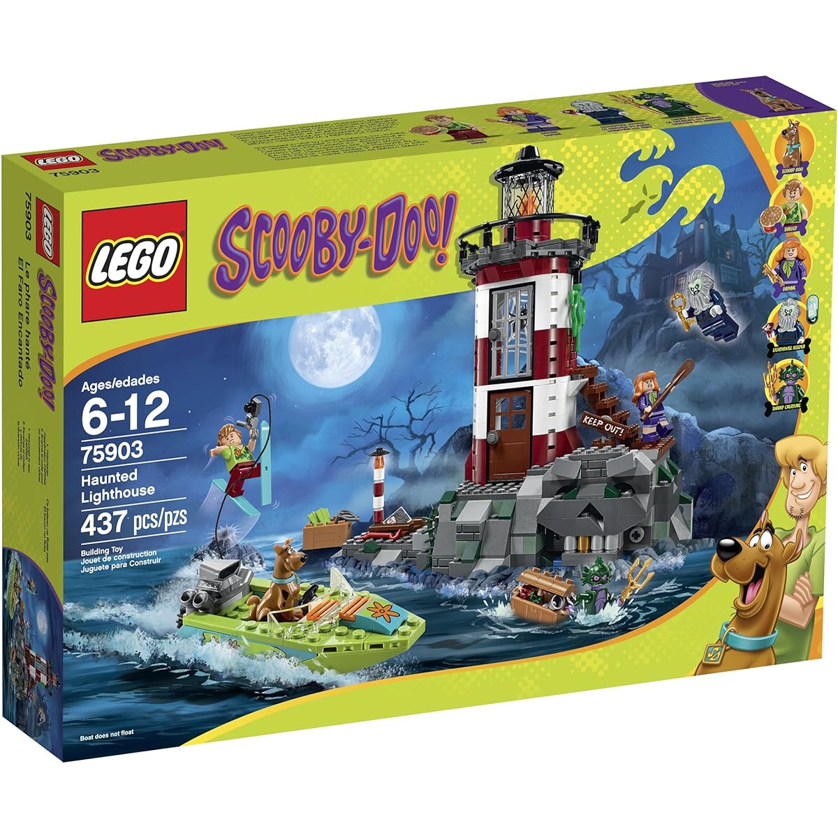LEGO Scooby-Doo 75903 Haunted Lighthouse Building Kit [Parallel Import]