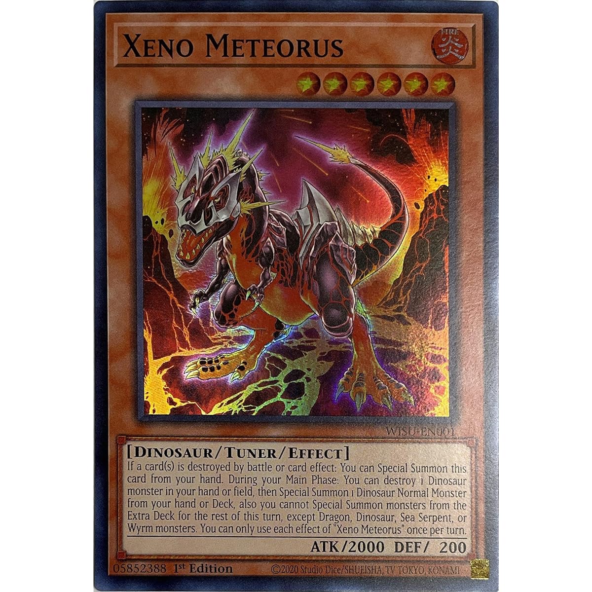 Xeno Meteorus - WISU-EN001 - Super Rare - First Edition