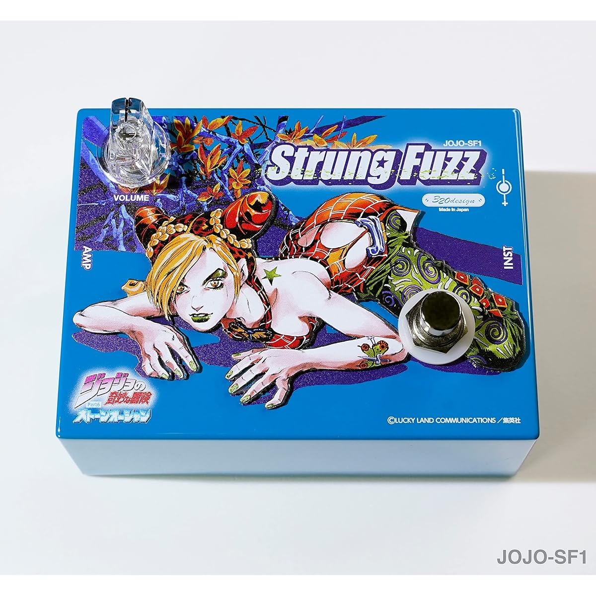 320design / JoJo's Bizarre Adventure Stone Ocean Effector Strung Fuzz (JOJO-SF1)