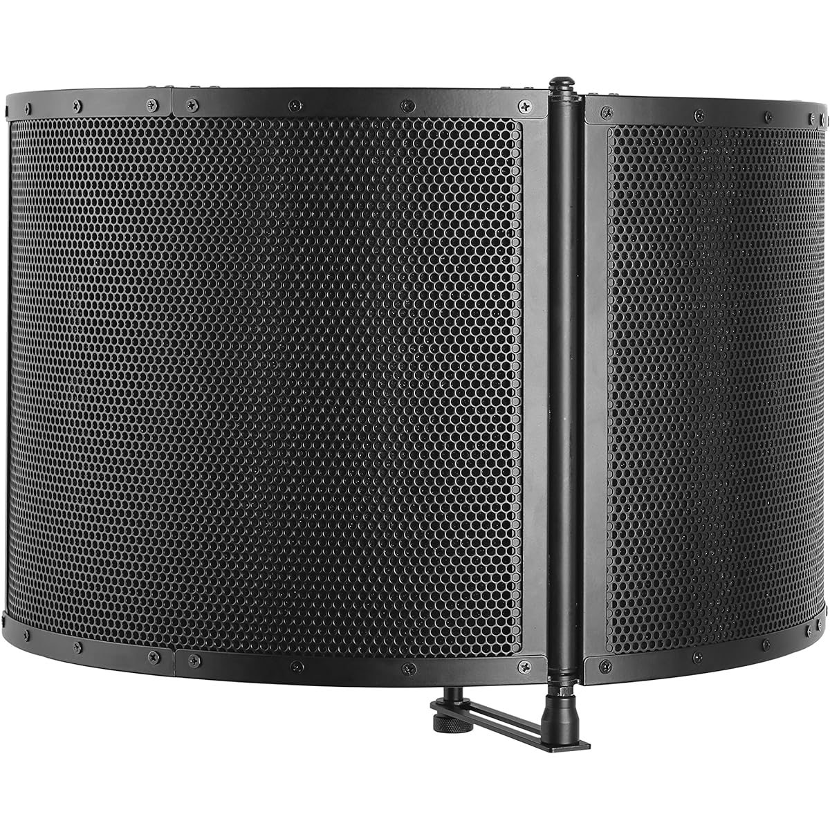 Bison ProSound Portable Sound Absorbing Vocal Booth Recording Panel Stand Mount