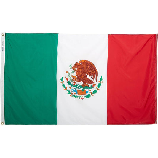 Annin Flagmakers 195706 3 ft. x 5 ft. Nyl-Glo Mexico Flag