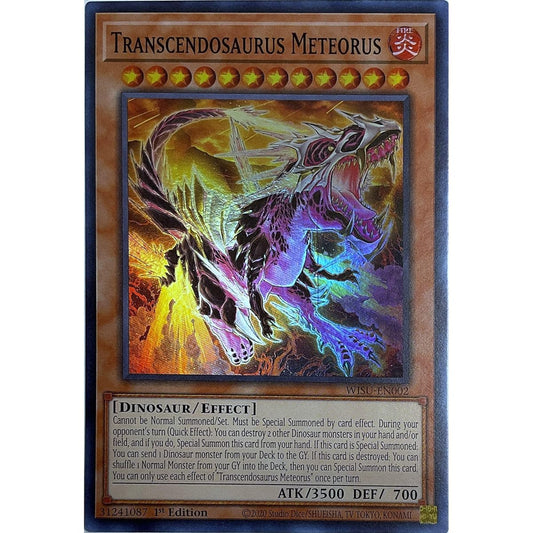 Transkendosaurus Meteorus WISU-EN002 Super Rare First Edition