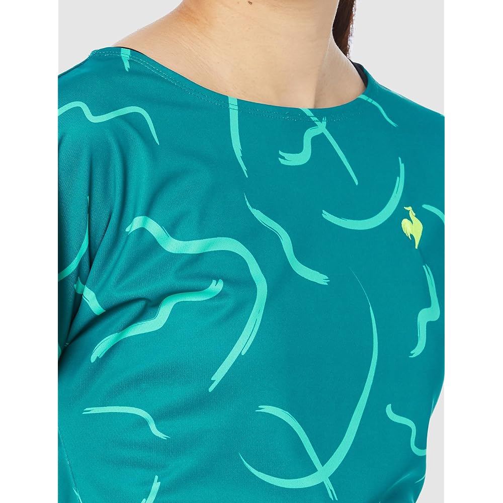 [Le Coq Sportif] T-Shirt Graphic Game Shirt UV CUT (UPF50+) SUNSCREEN Short Sleeve JTA Official Official Sunscreen Match Women's