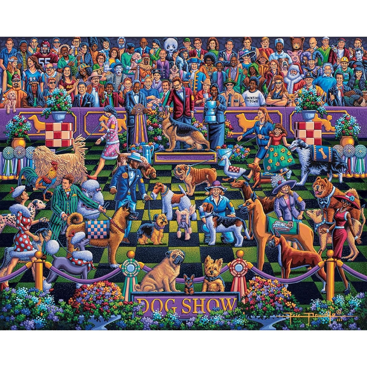 Dowdle Jigsaw Puzzle - Dog Show - 100 Piece