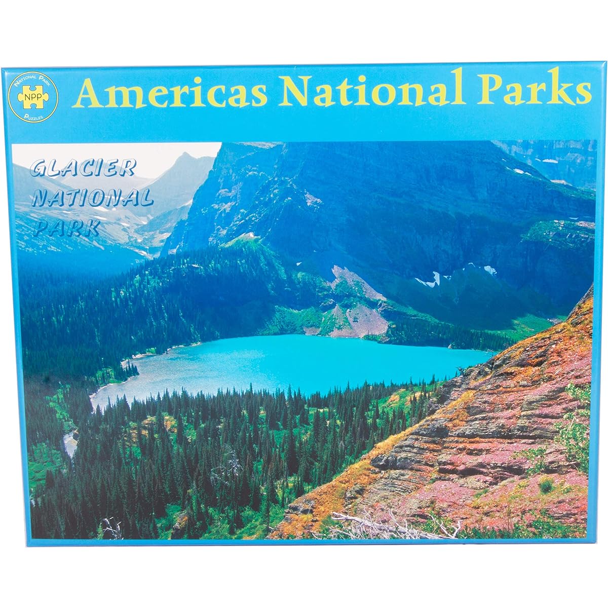 Glacier National Park Grinnell Lake 1000 Pieces Adult