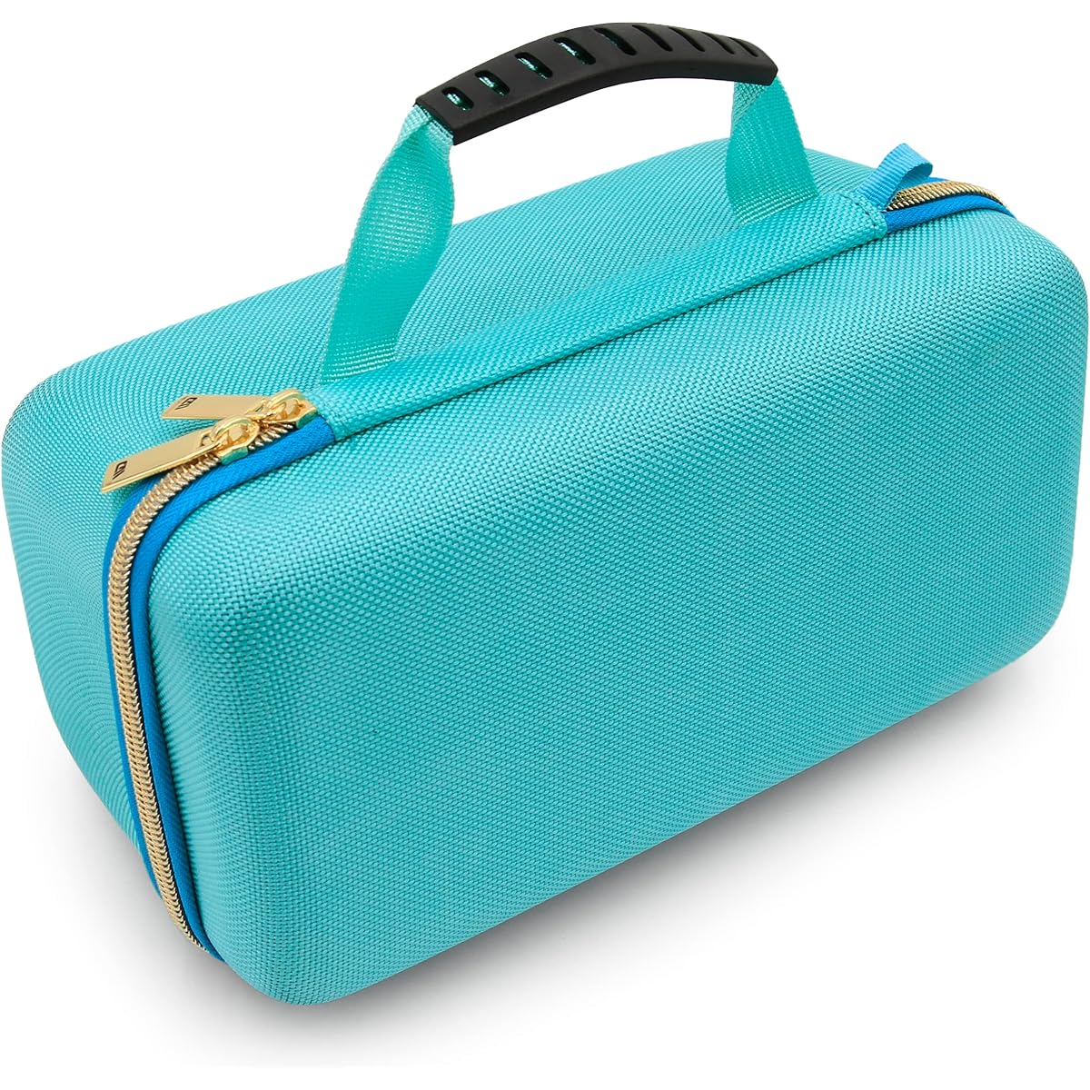 CASEMATIX Studio Case for Shure SM7B Microphone Rode PodMic and Other Large Podcast Microphones with XLR Recording Accessories Only Includes Podcasting Mic Bag Turquoise, Turquoise, Travel