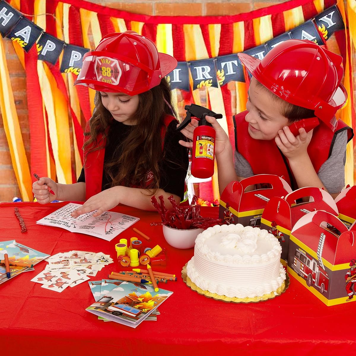 Fireman Costume - construction costume - Occupation Costumes for Kids by tigerdoe