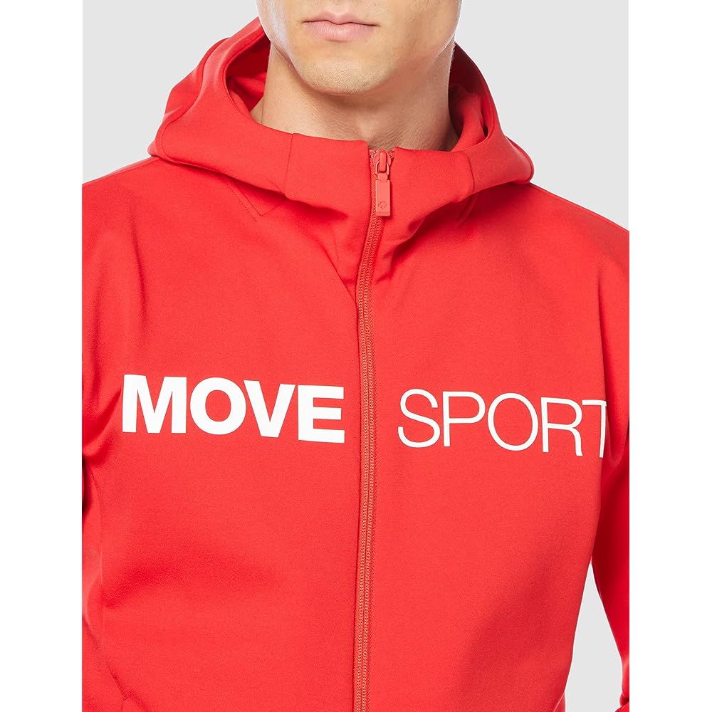 [Move Sports] Warm-up Jacket Training Hooded Jacket Harikosi Stretch Men's