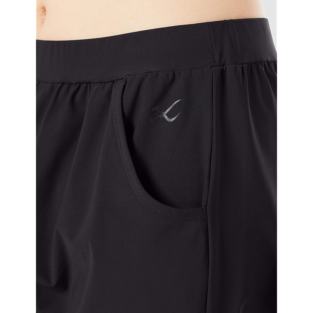 [CEDA Blue X/Wacoal] Outer Bottom Yoga Wear Long Pants (9/4 Length) UV Protection Stretch DGY519 Women's