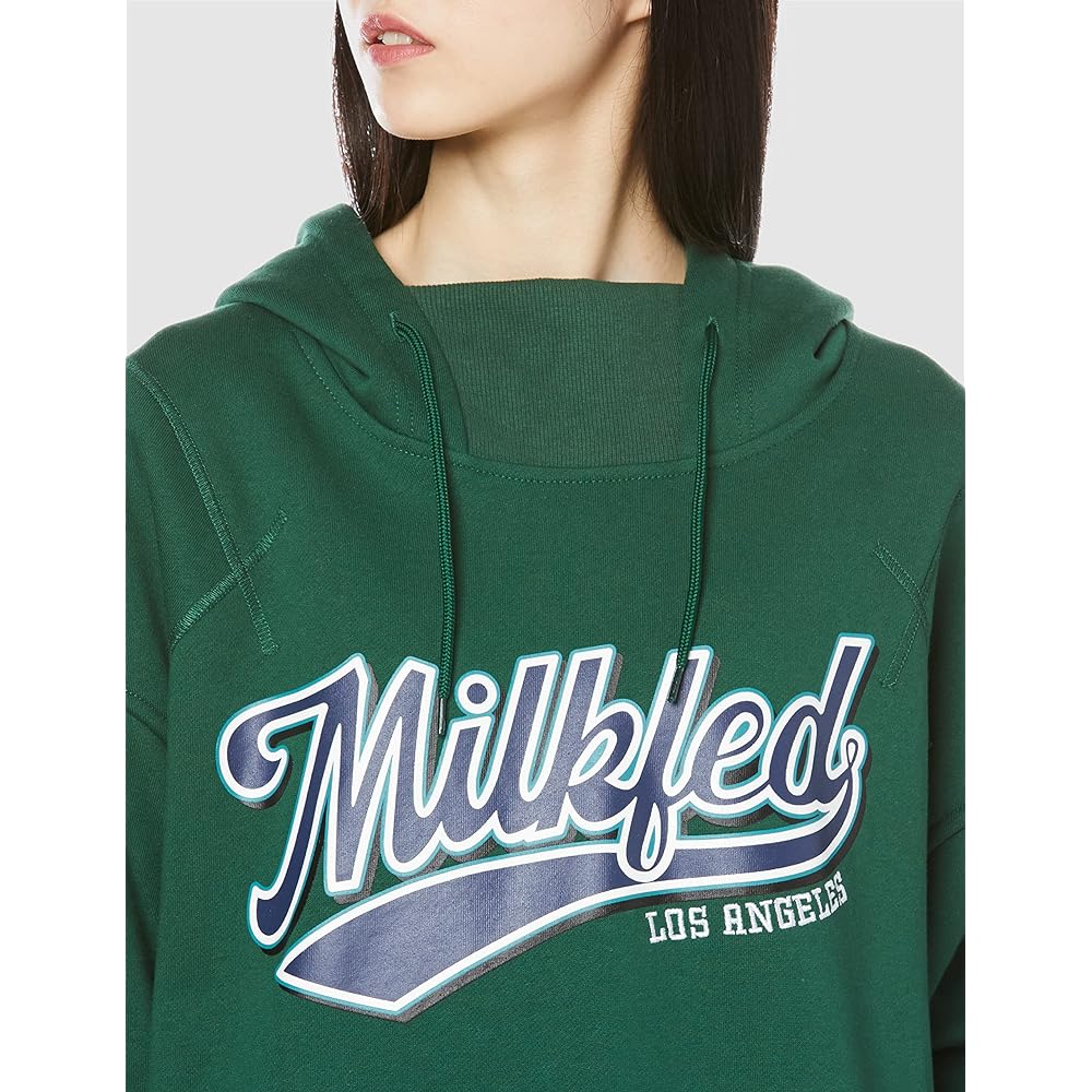 [Milkfed] Hooded Sweatshirt BASEBALL LOGO SWEAT HOODIE Women's