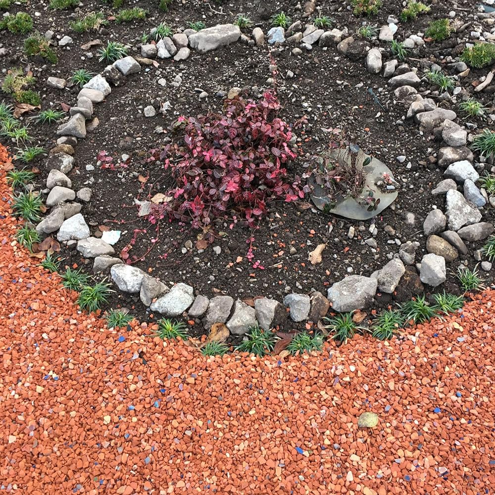 Astro Tile Chips, 15kg, Made in Japan, Deodorant/Odor Prevention, Waste Tiles, Recycled Materials, Substitute for Gravel, Humidity Control, Gardening, Weed Prevention, Security Measures, Mulching Material, Improves Drainage, 602-74