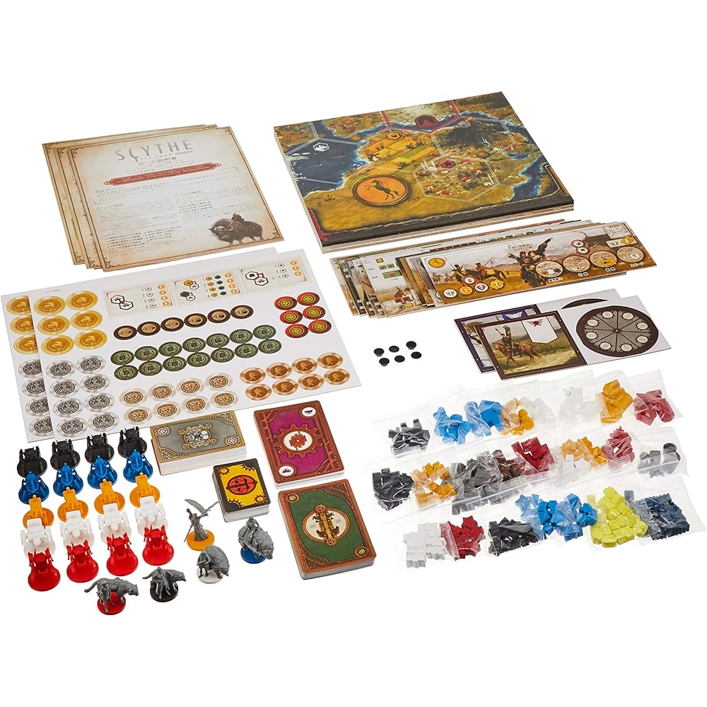Arclight Size Scythe Battle Complete Japanese Version (1-5 players, 115 minutes, 14 years old and over) Board Game
