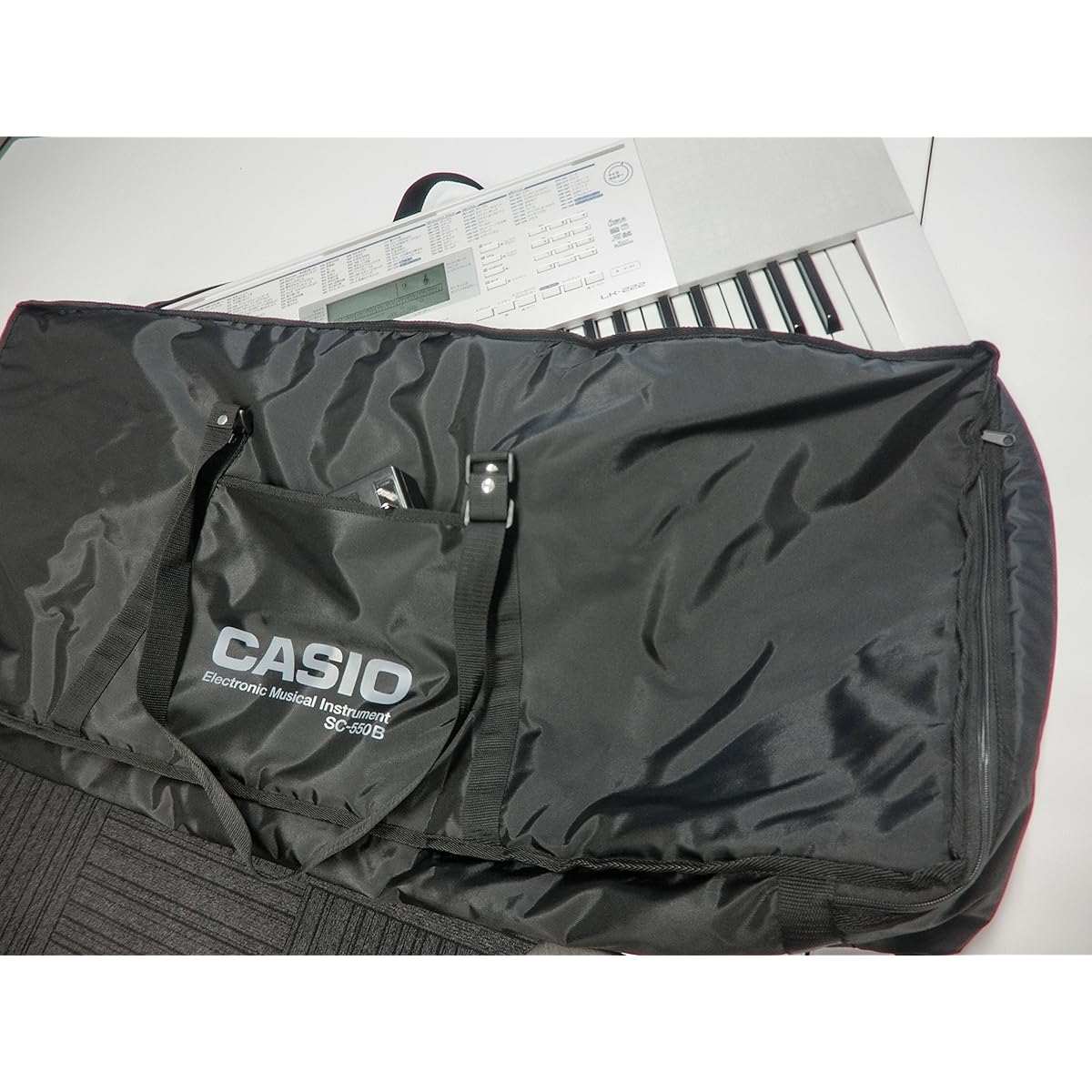 CASIO genuine soft case for electronic keyboard SC-550B