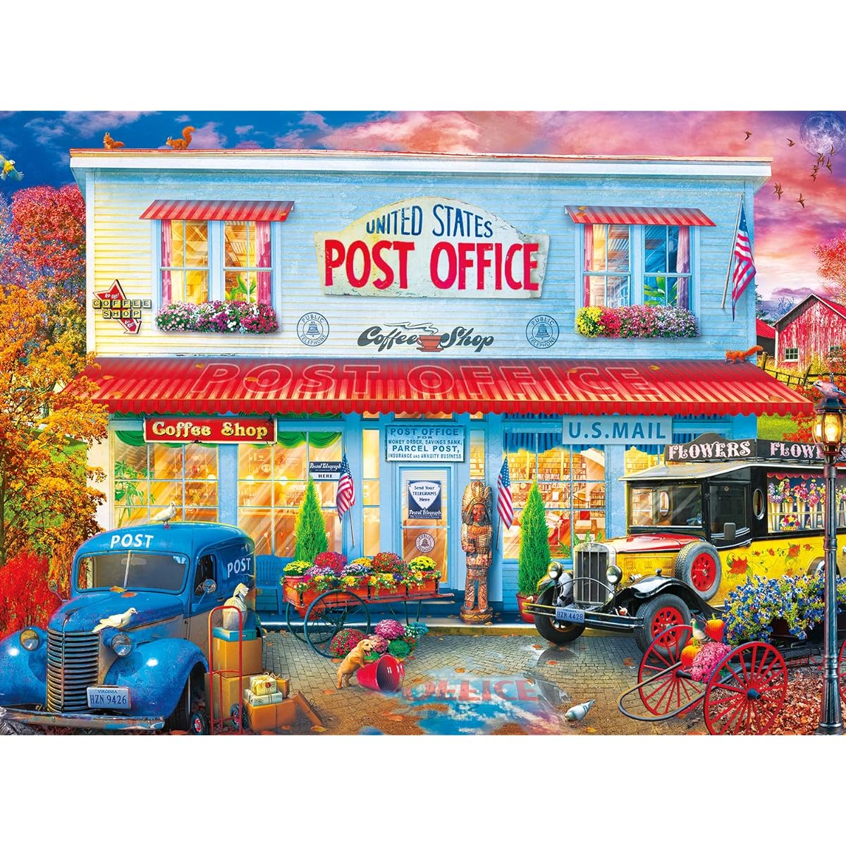 Buffalo Games Life - Country Delivery - 1000 Piece Jigsaw Puzzle, Multi
