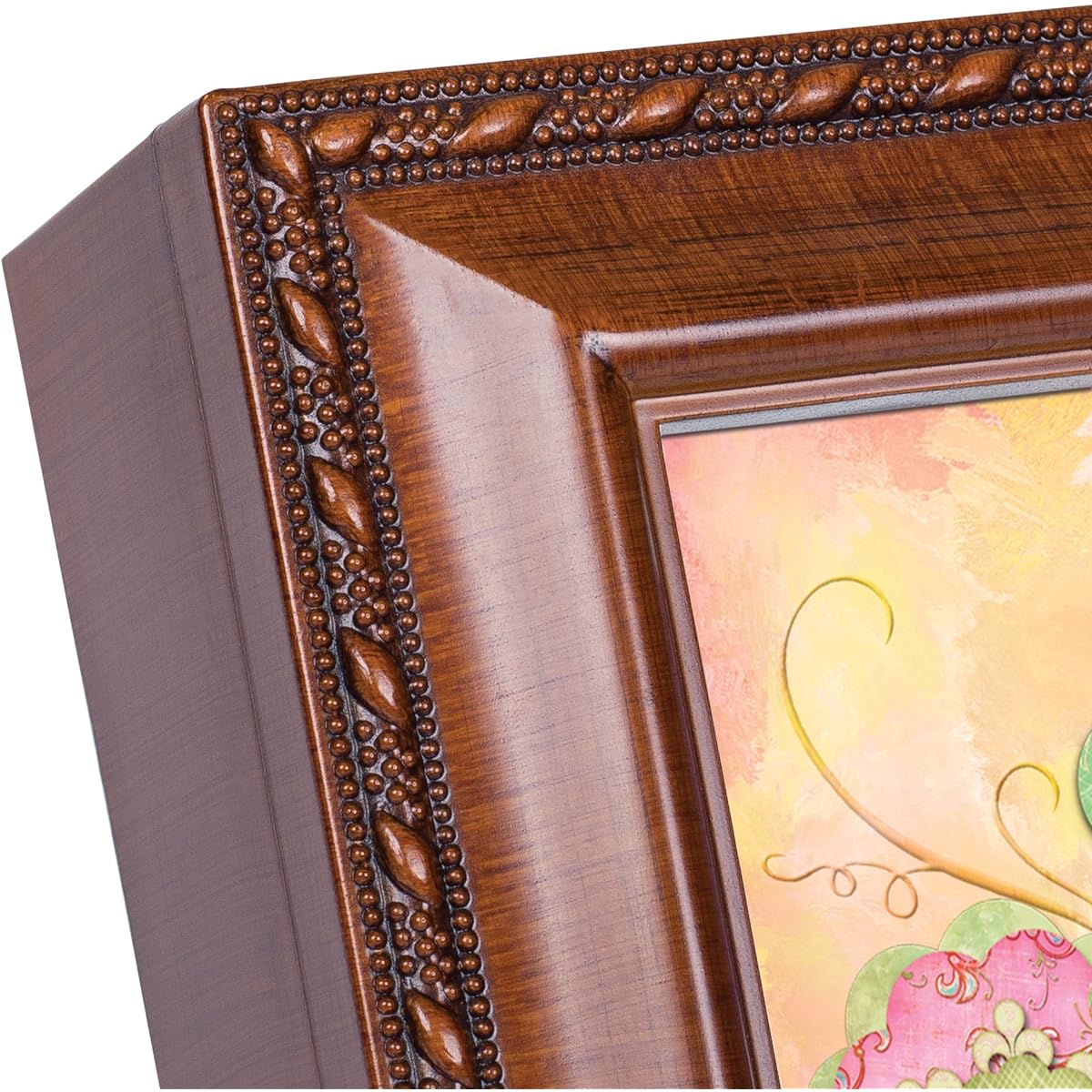 Seed Friendship Woodgrain Cottage Garden Traditional Music Box Plays Thats What Friends Are For