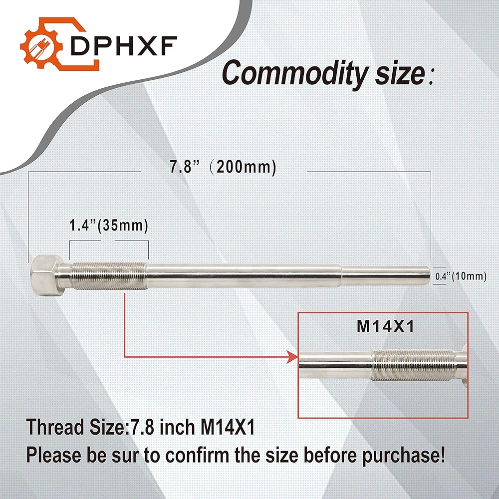 DPHXF Primary Drive Clutch Puller Remover Tool Compatible with Yamaha G1A, G1E, G11A, G14A, G14E, G16E, G21A, G22A, etc. Replacement for 90890-01876-00