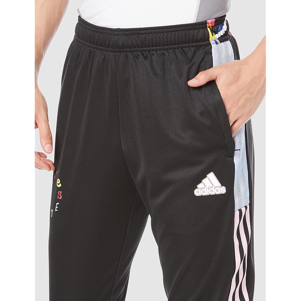 Adidas CA856 Men's Soccer Long Pants Love Unites Tiro Track Pants