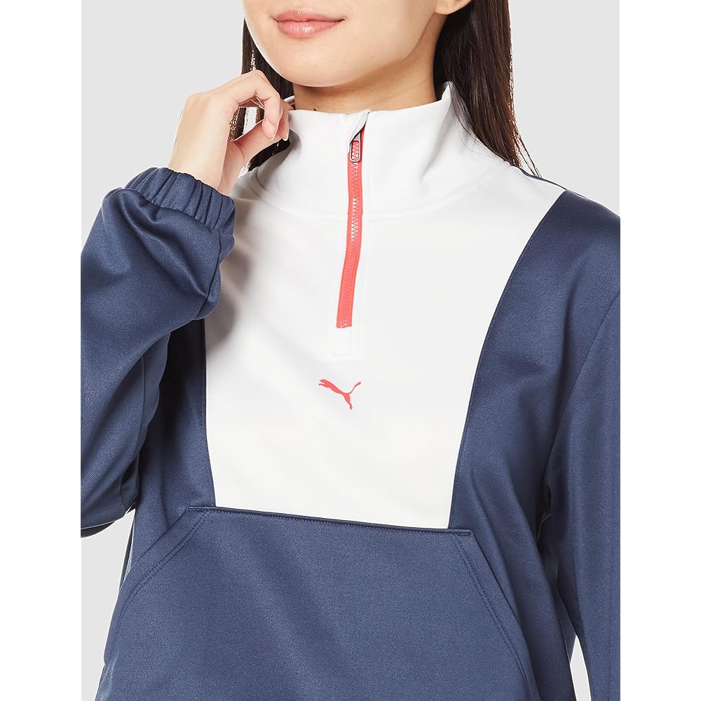 PUMA Long Sleeve Shirt Training TRAIN PERFORMANCE Fleece Zip Pullover 521322 Women's 521322