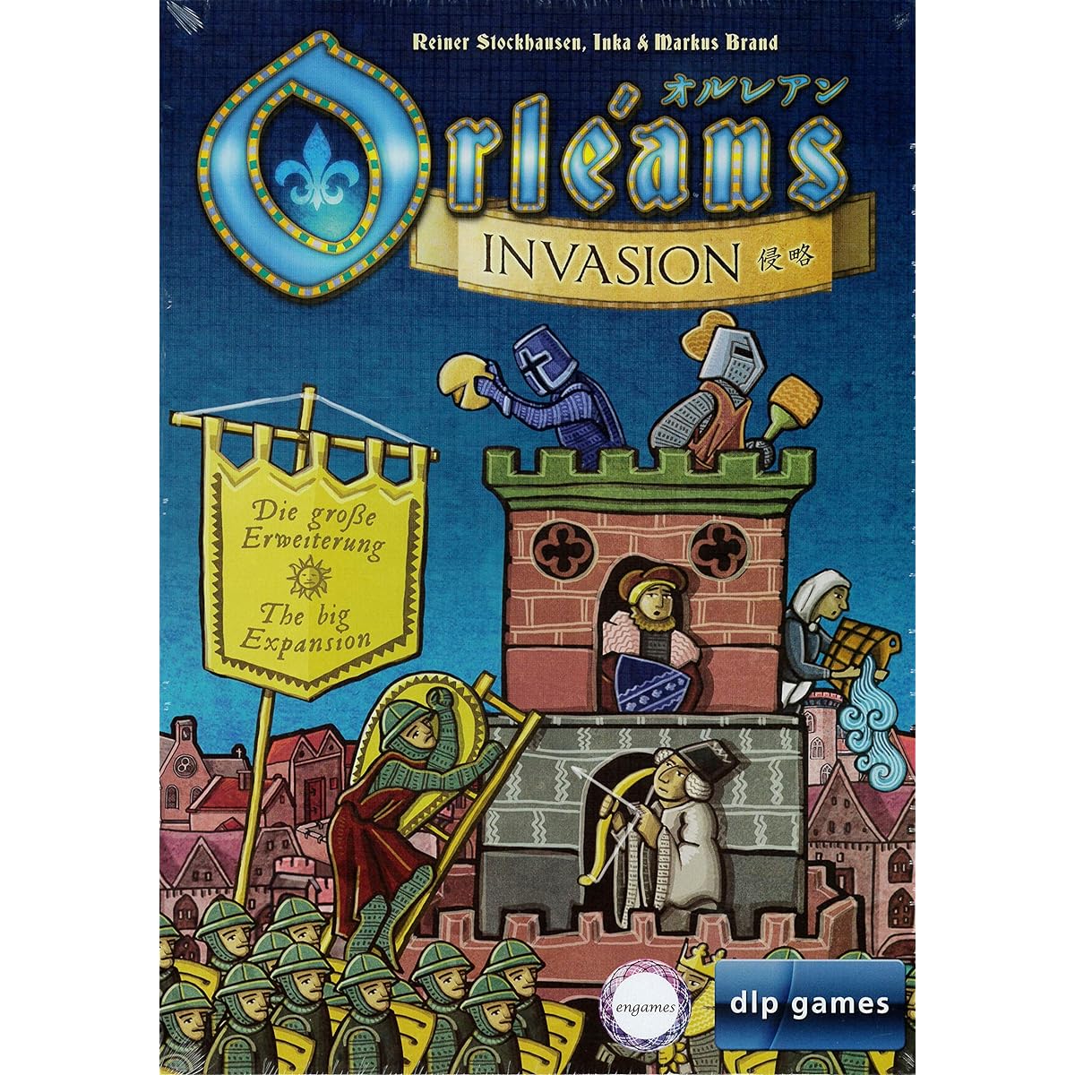 Invasion of Orleans Japanese version/Engames/Reiner Stockhausen, Inka and Markus Brand