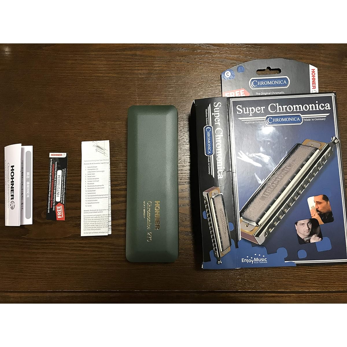 HOHNER Super Chromonica270 270/48 C tone chromatic harmonica