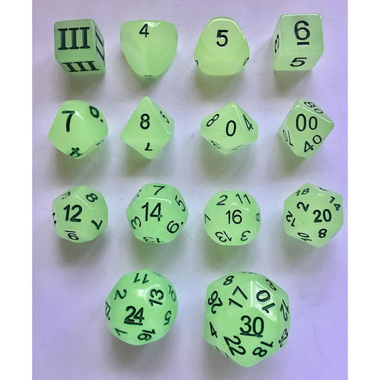 10 Unusual Dice Set Approved for Use with Freeblades - Red